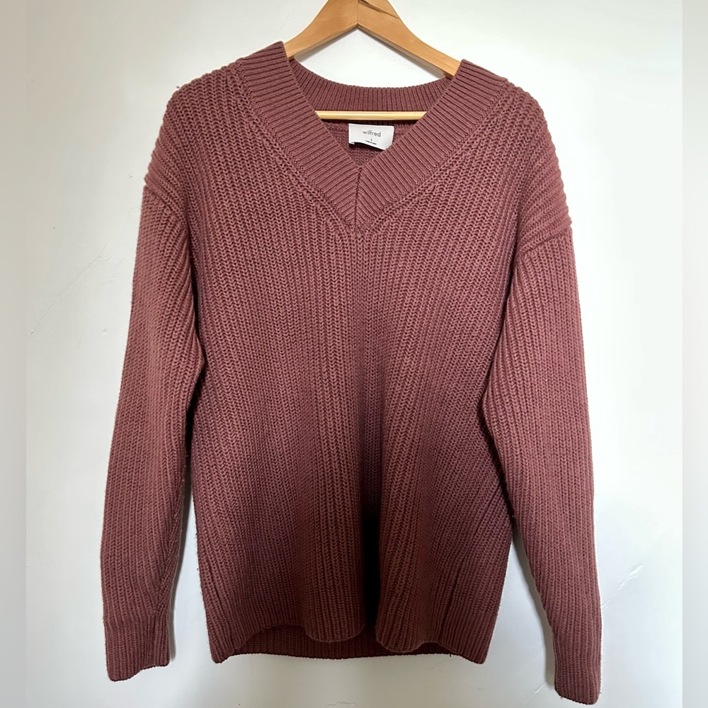Wilfred Merino Wool oversized sweater - size 2 (M)